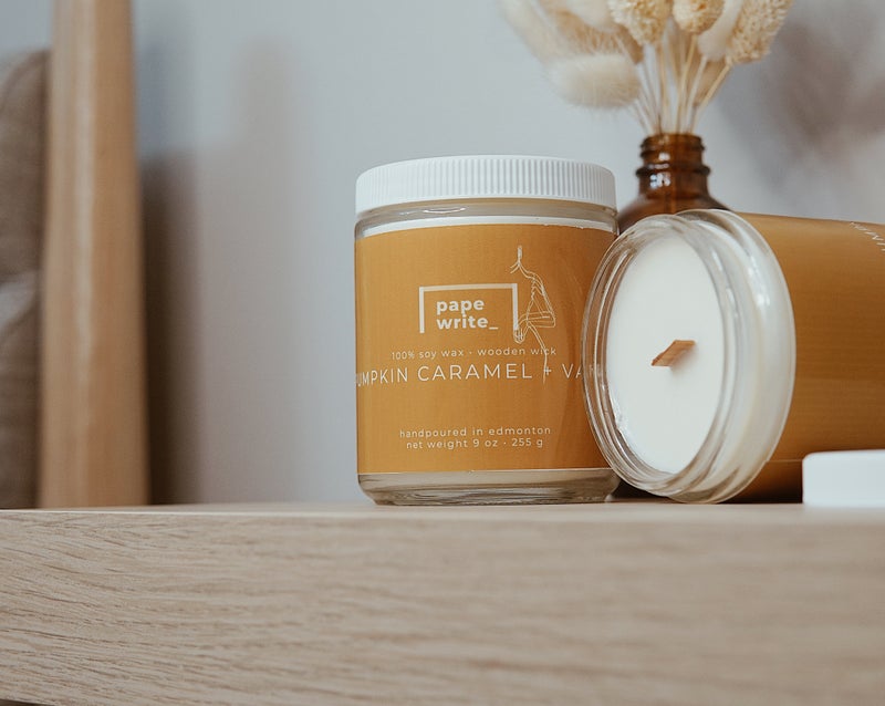 Sinta Pumpkin Caramel + Vanilla Candle