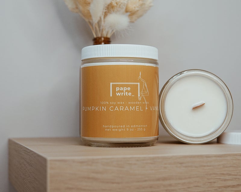 Sinta Pumpkin Caramel + Vanilla Candle