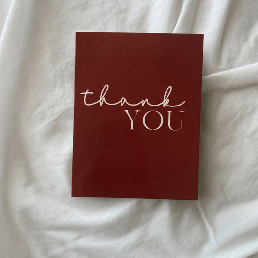 Thank You Greeting Card