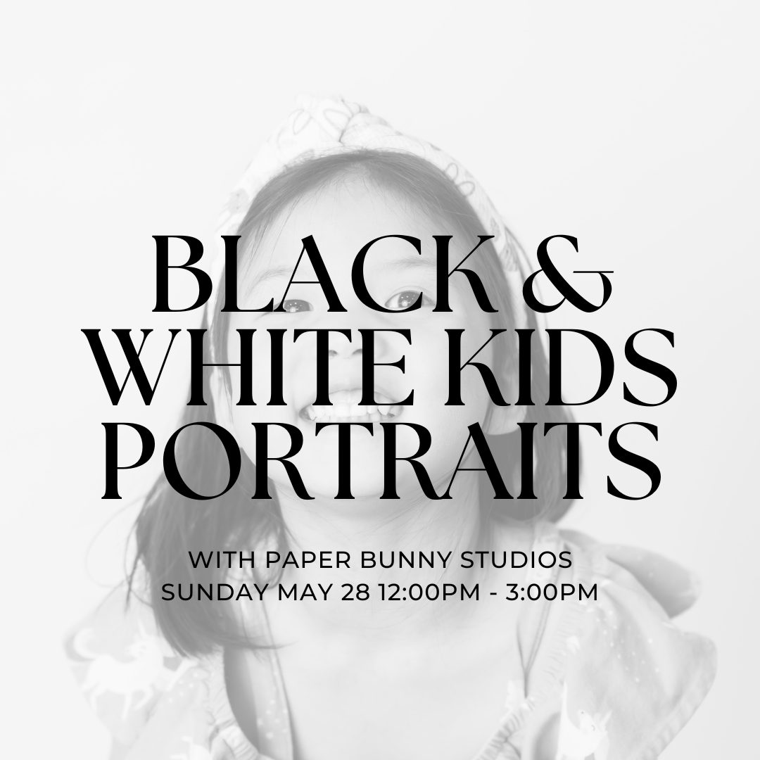 Kids Black & White Mini Portrait Sessions May 28, 2023