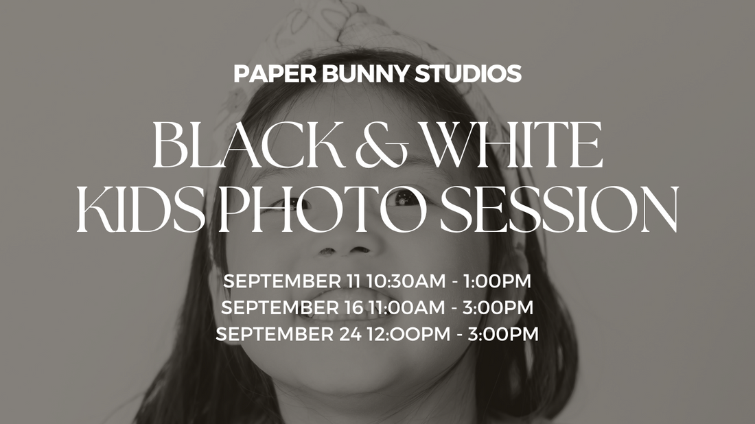 Kids Black & White Photo Sessions