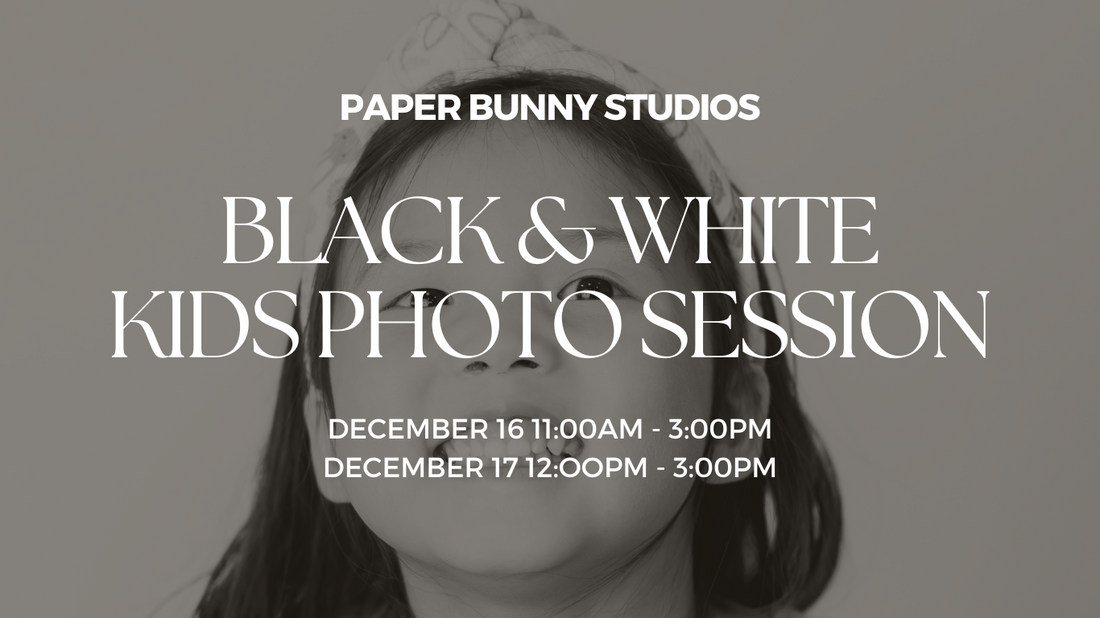 Kids Black & White Mini Photo Sessions