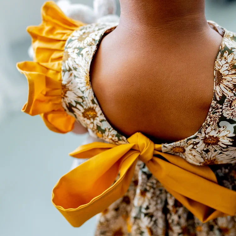 Stella Pocket Dress in Sunflower