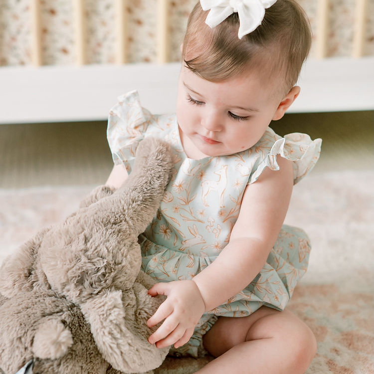 Raleigh Romper in Woodland