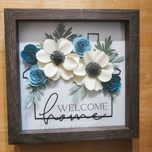 Welcome Home Flower Box