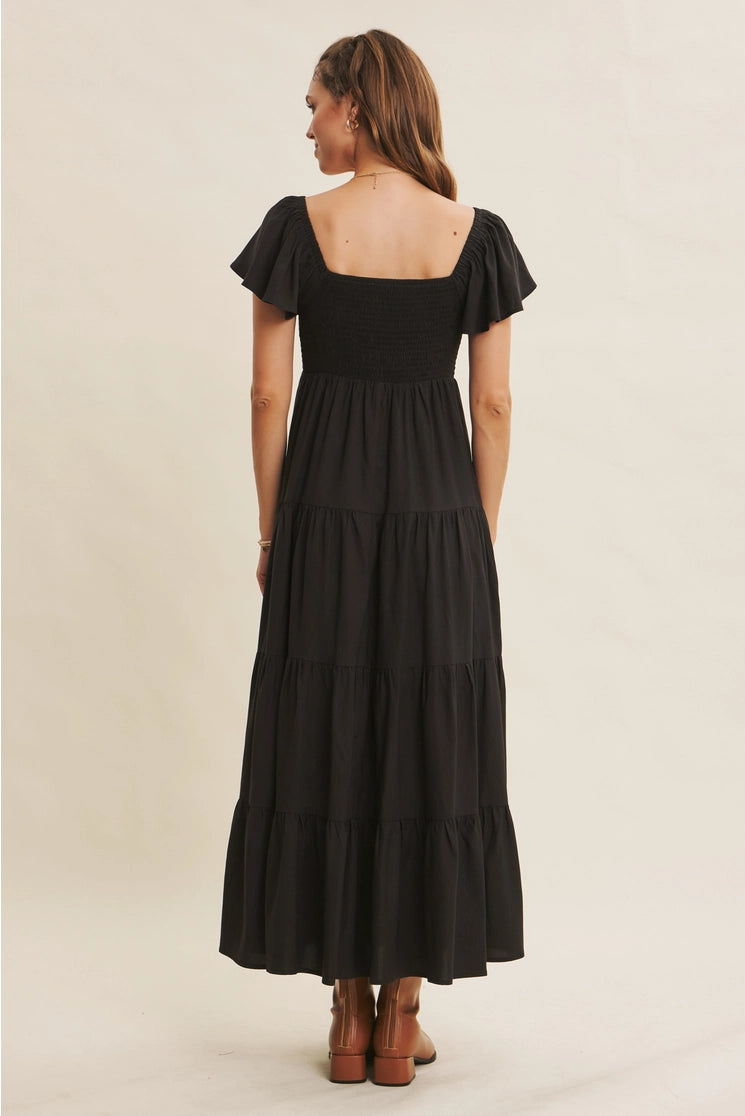 Riley Embroidered Maxi Dress