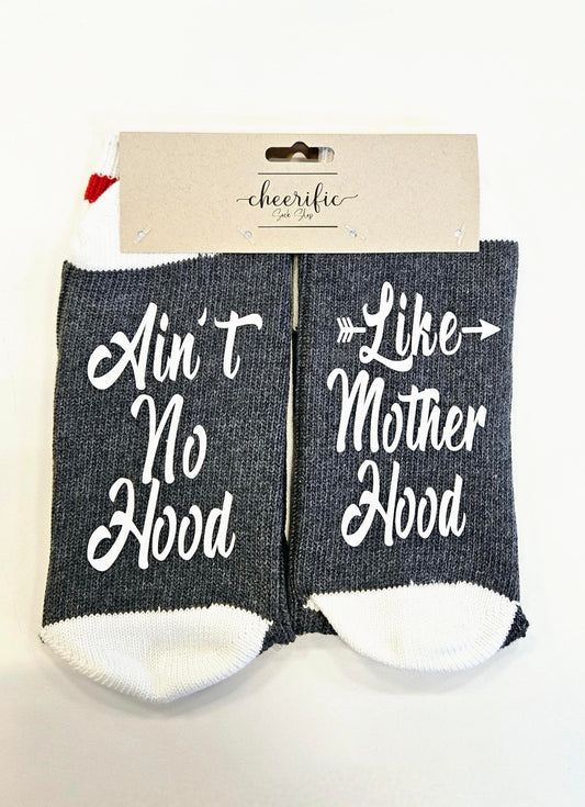 Motherhood Socks in Dark Grey