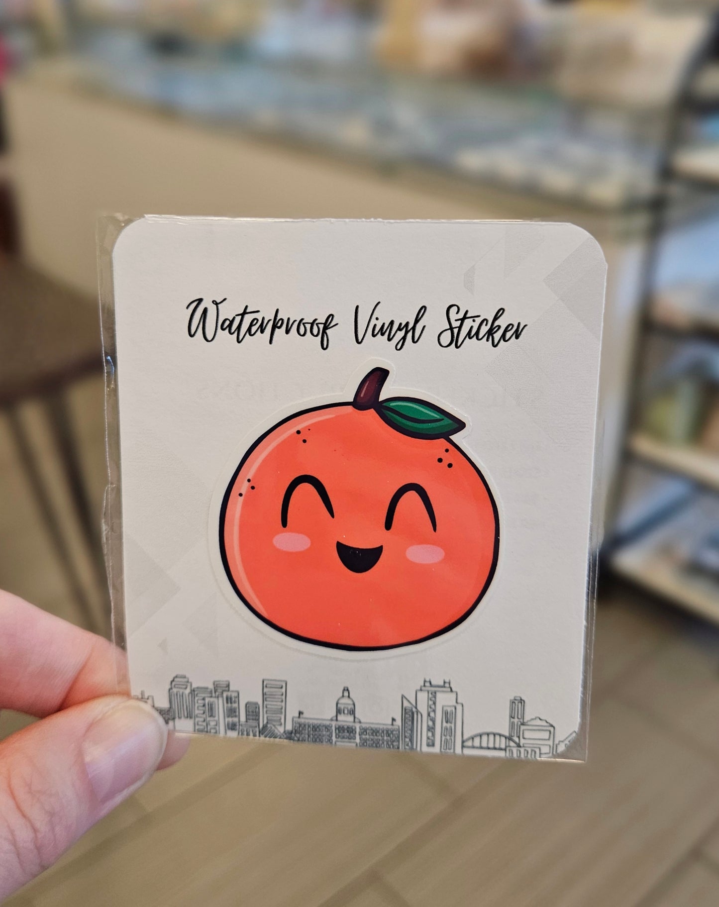 Mandarin Sticker