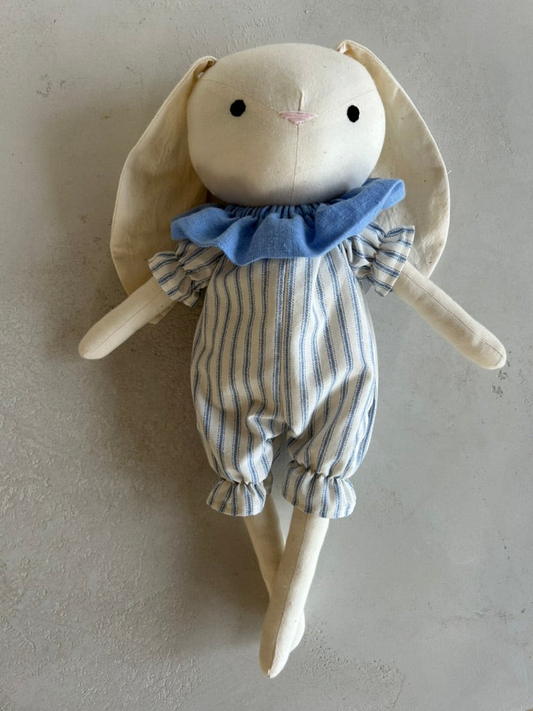 Floppy Bunny Bedtime Buddy with Removable Scrunchie