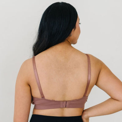 Sydney 2.0 Nursing and Pumping Bra in Nutmeg