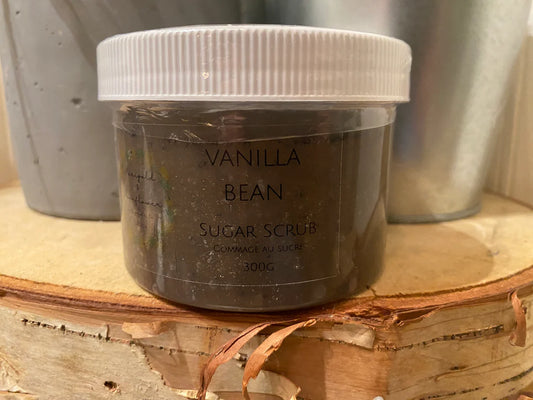 Vanilla Bean Slushy Sugar Scrub
