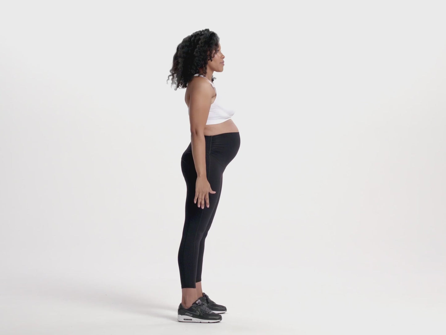 Black Embrace Maternity Leggings PRE-ORDER