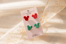 Holiday Mouse Stud Two Pack