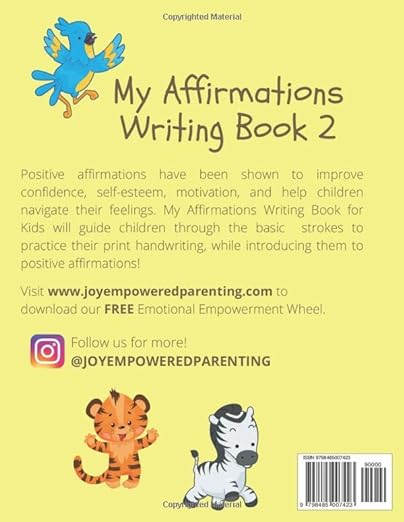 My Affirmations Writing Book 2