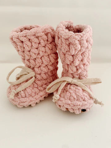 Pink Sparkle Fleece Slippers