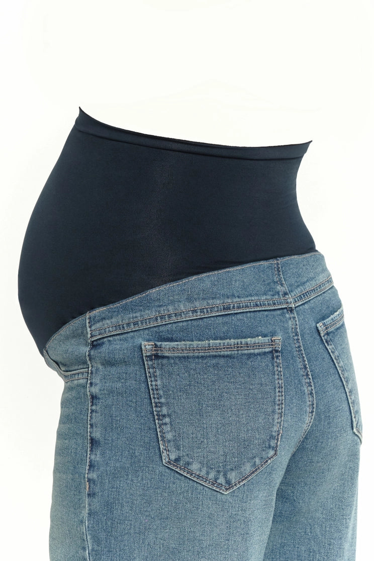 Willa Roll Cuff Wide Leg Jean