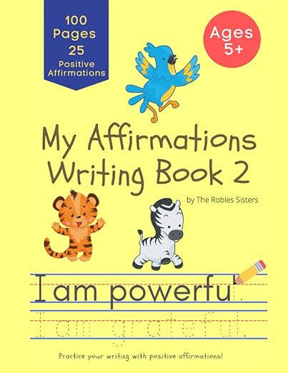 My Affirmations Writing Book 2