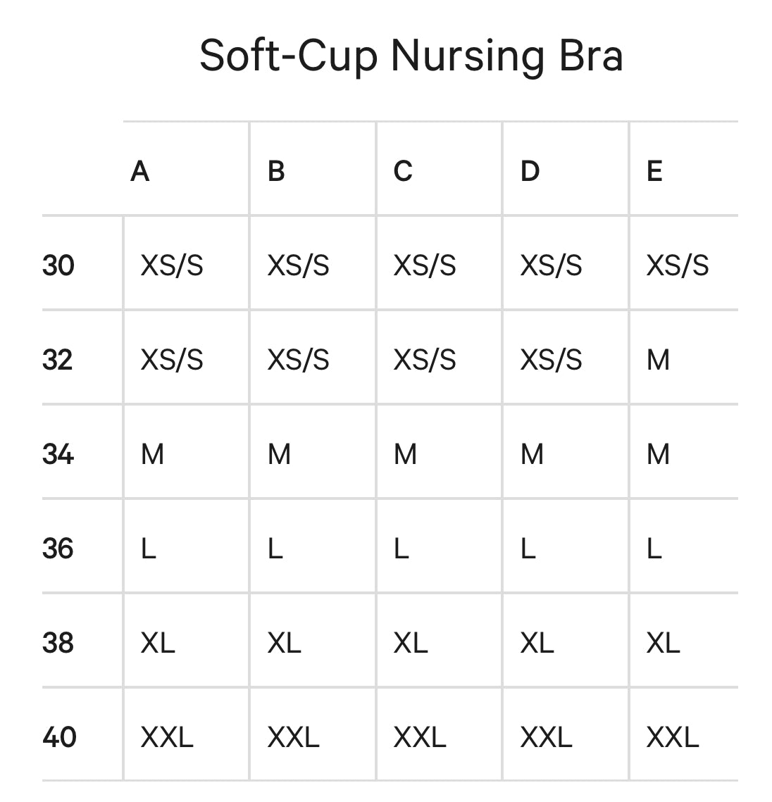 Soft Cup Nursing Bra in Black