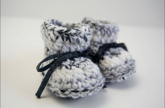 Marble Wool Blend Slippers