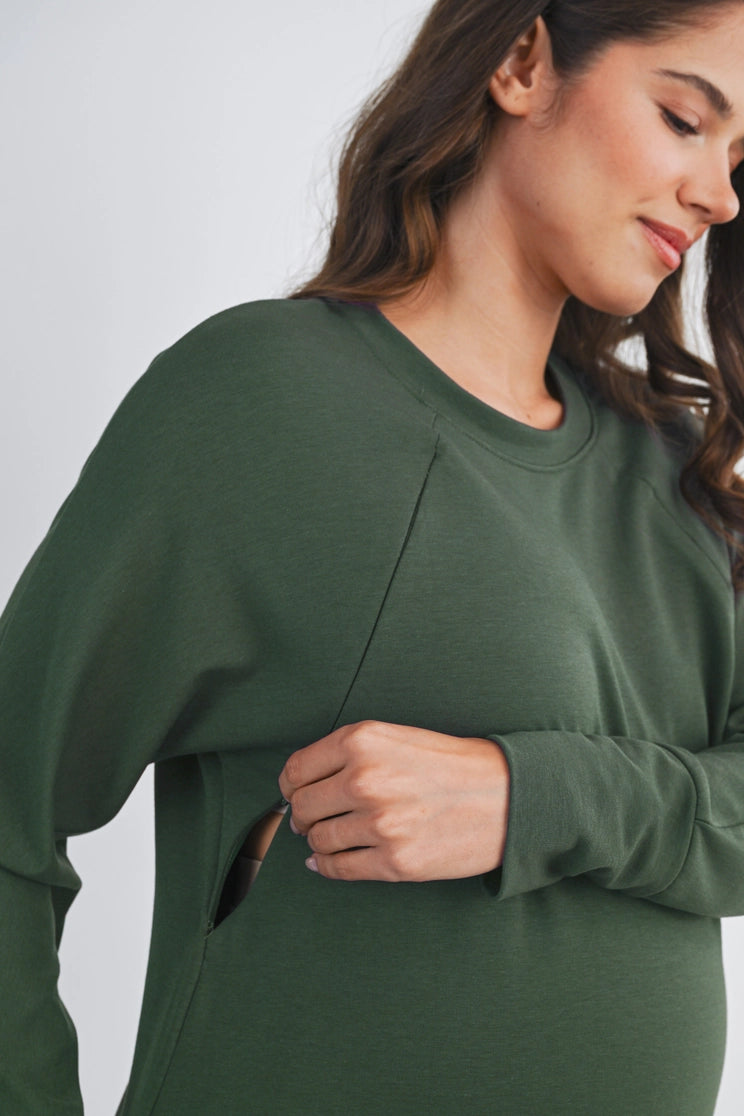 Zuri Side Zip Pullover