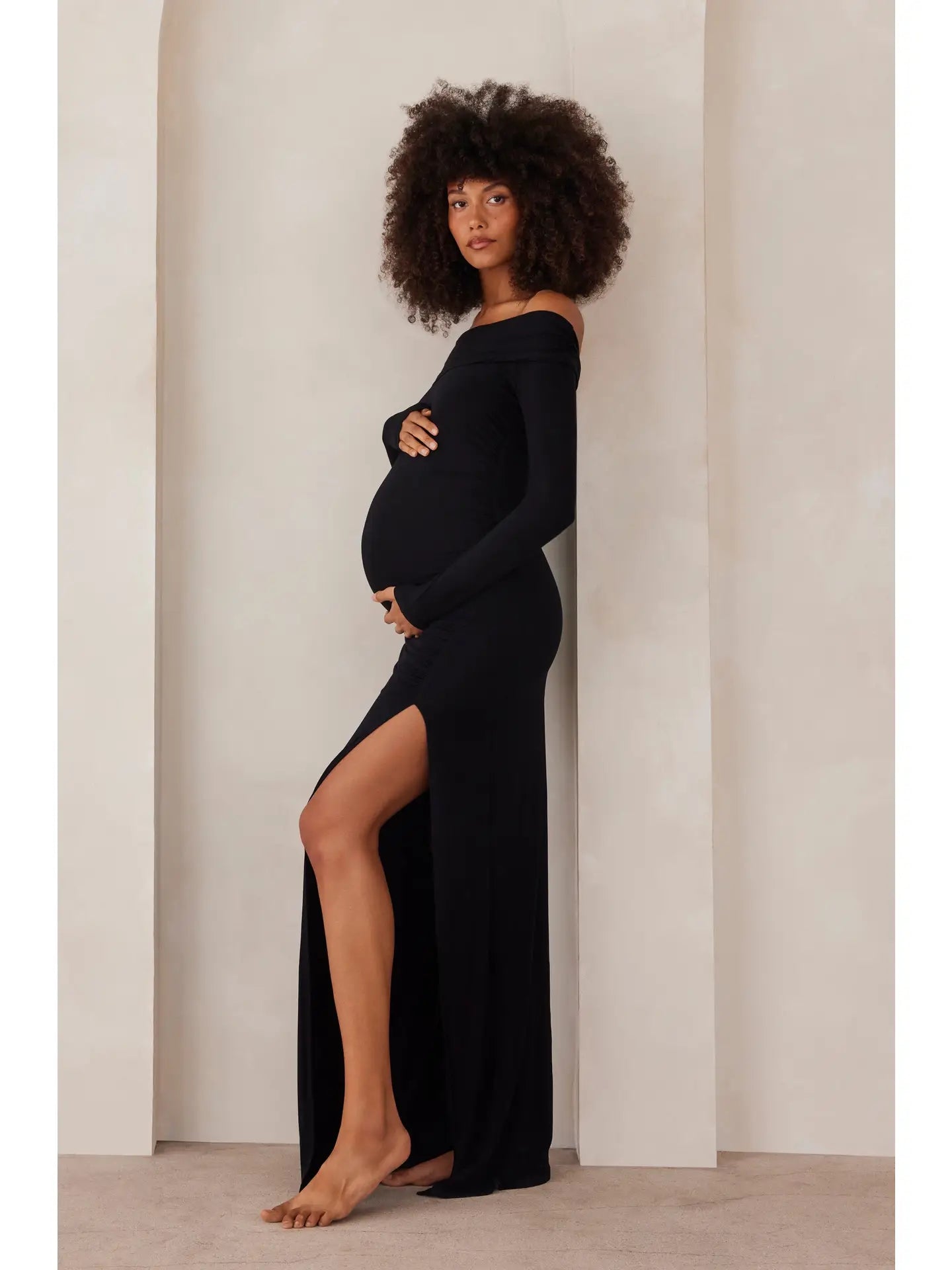 Off The Shoulder Evening Dress