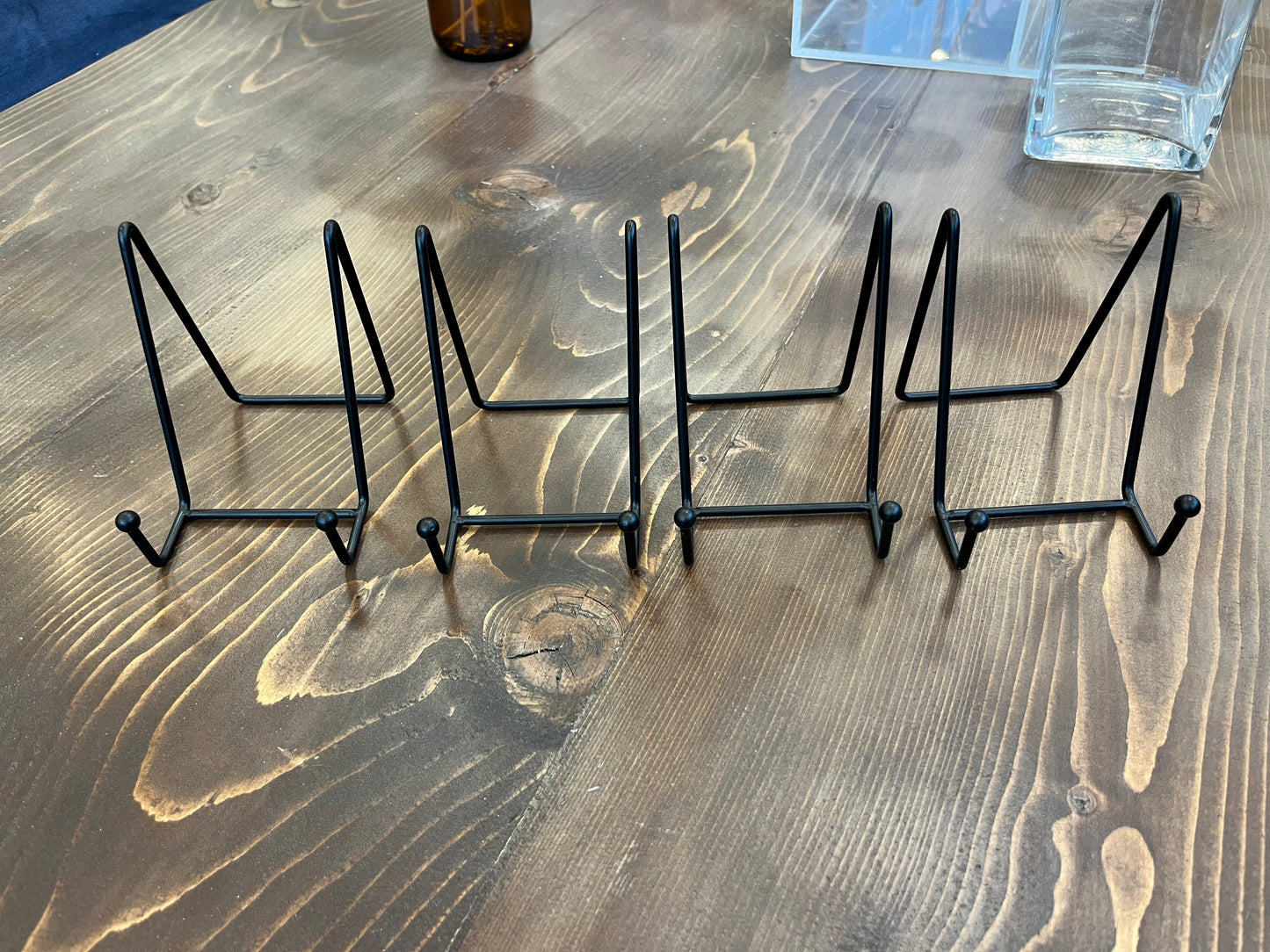 Black Picture Frame Stand Set