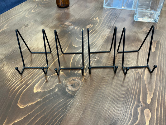Black Picture Frame Stand Set
