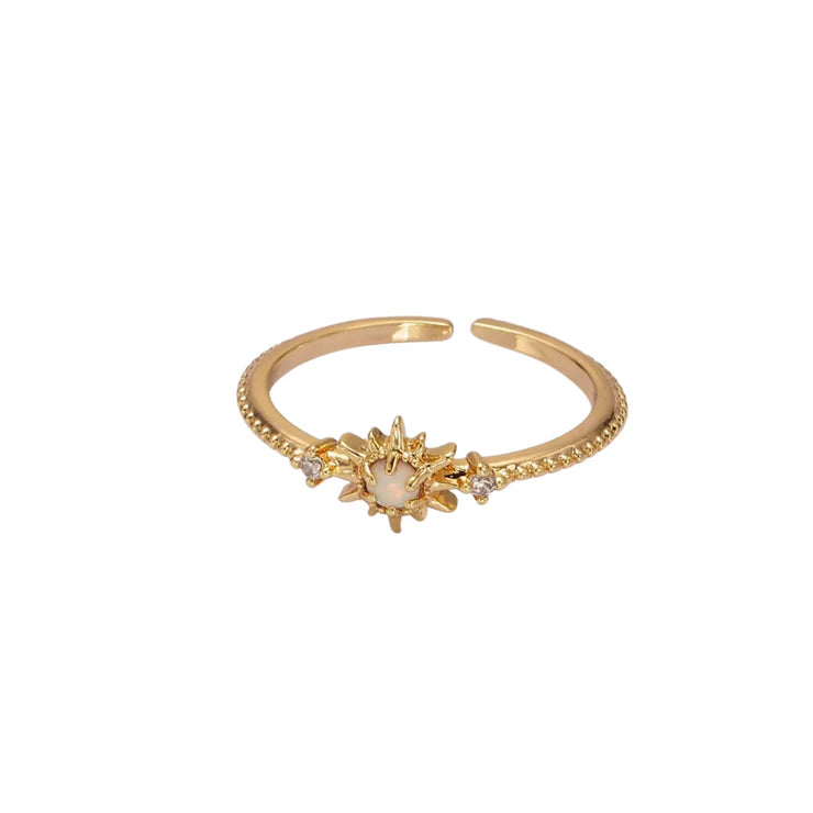 Astra Angel Rings Astra Ring in Gold – The Fourth