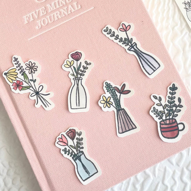 Bouquet Sticker Set