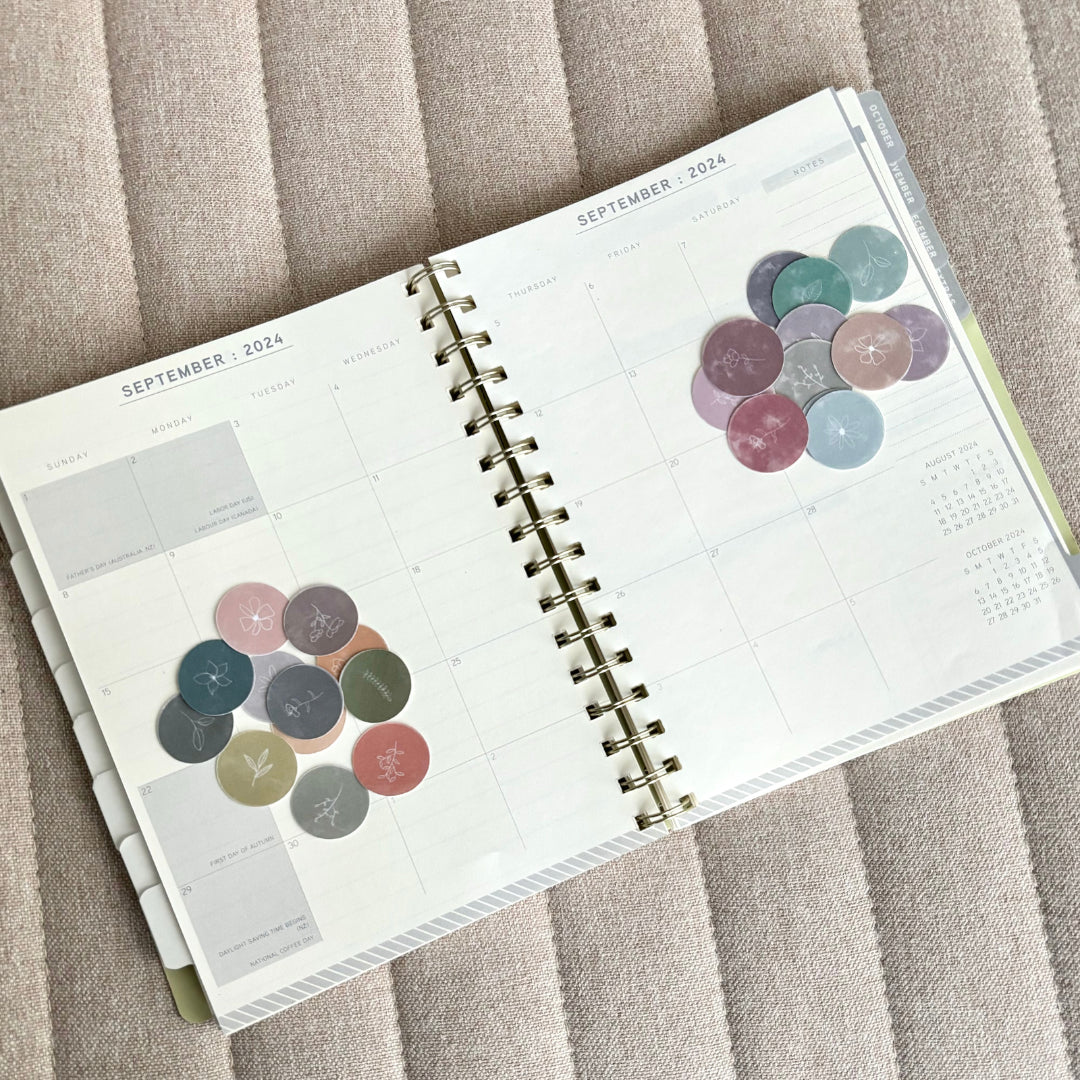 Floral Sketch Sticker