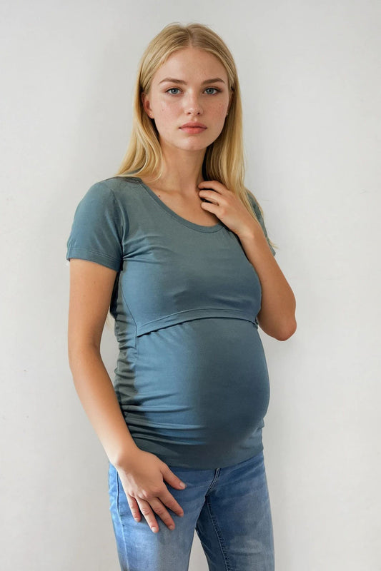 Celia T-Shirt in Celadon