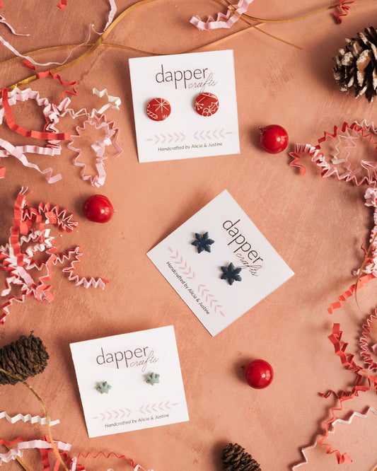 Dapper Crafts Christmas Studs