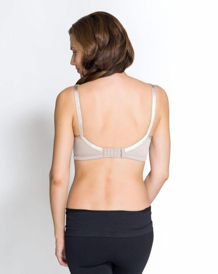 Ivory Cream Classic Nursing Bra
