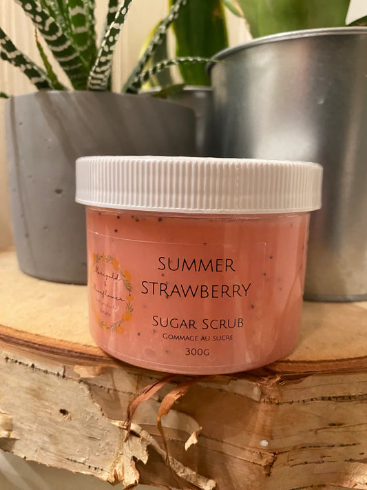 Summer Strawberry Slushy Sugar Scrub
