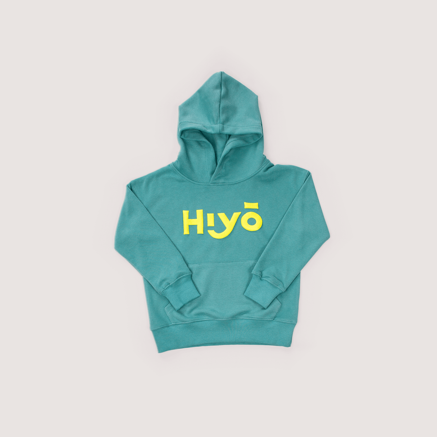 Classic Spring Hoodie Set in Teal & Yellow