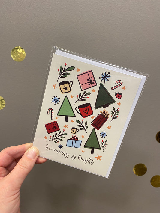Merry & Bright Christmas Card