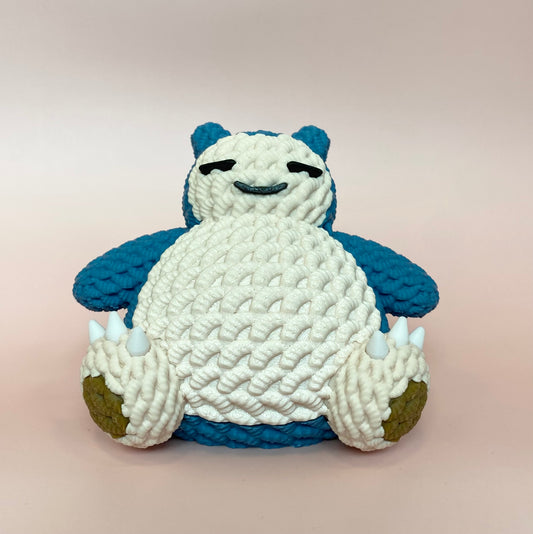 3D Crochet Sleeping Giant Decor