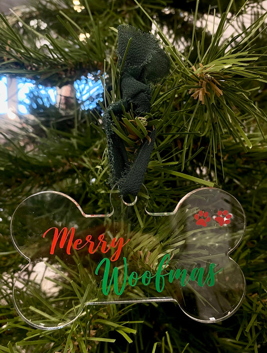 Merry Woofmas Ornament
