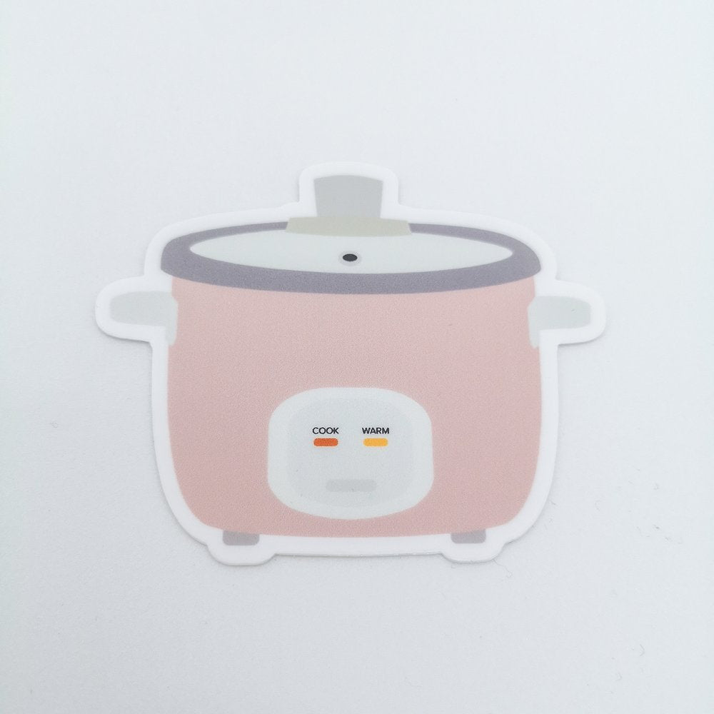 Pink Rice Cooker Sticker