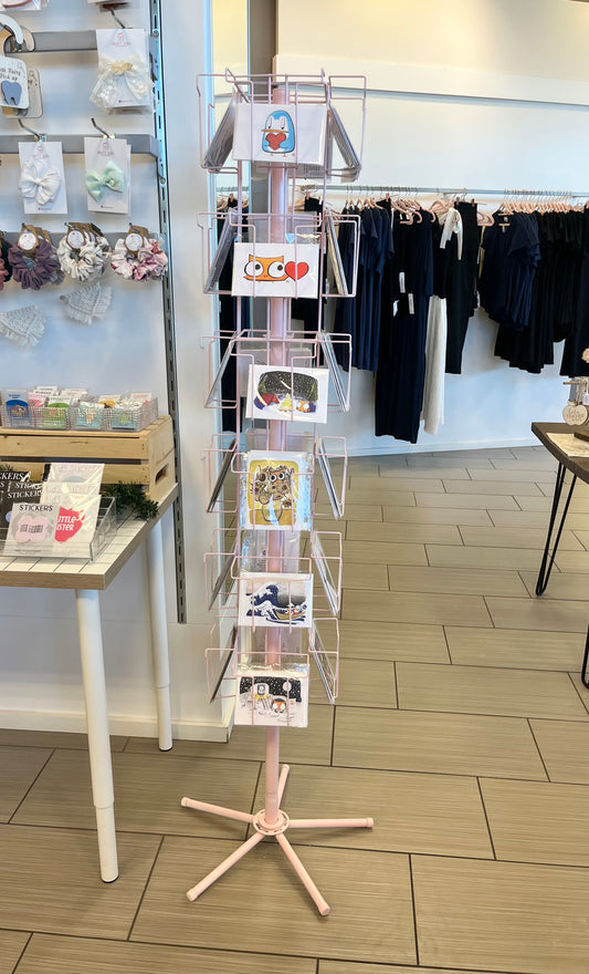 Pink Card Display