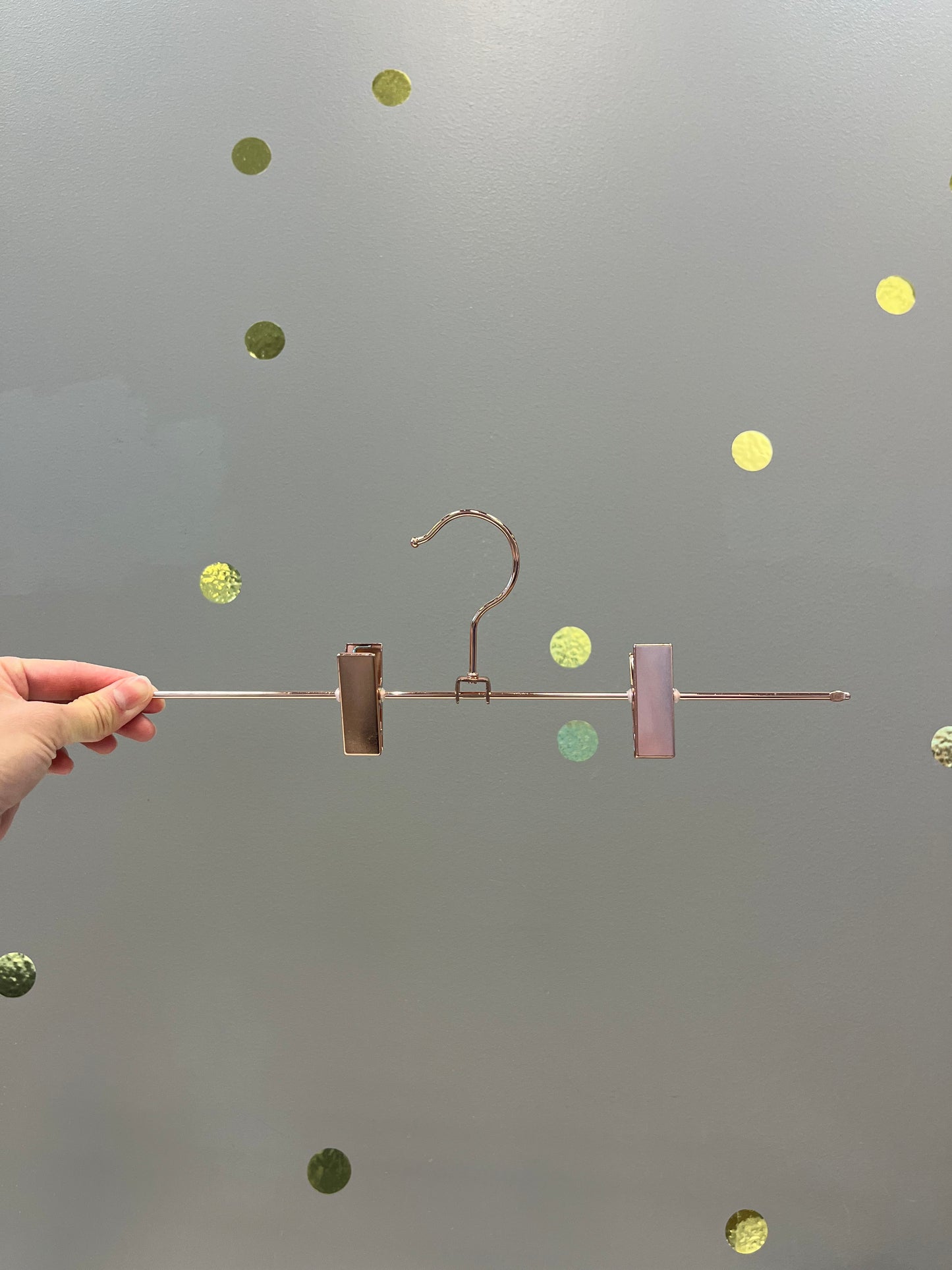 Thin Metal Pants Hangers (Pack of 10)