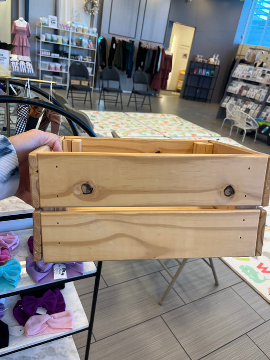 Wooden Storage Box