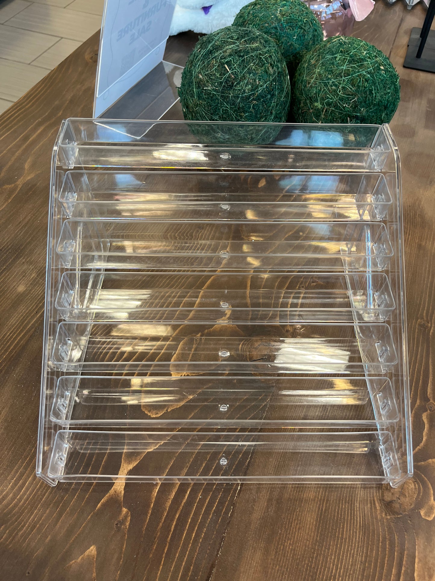 Acrylic Tiered Display Stands