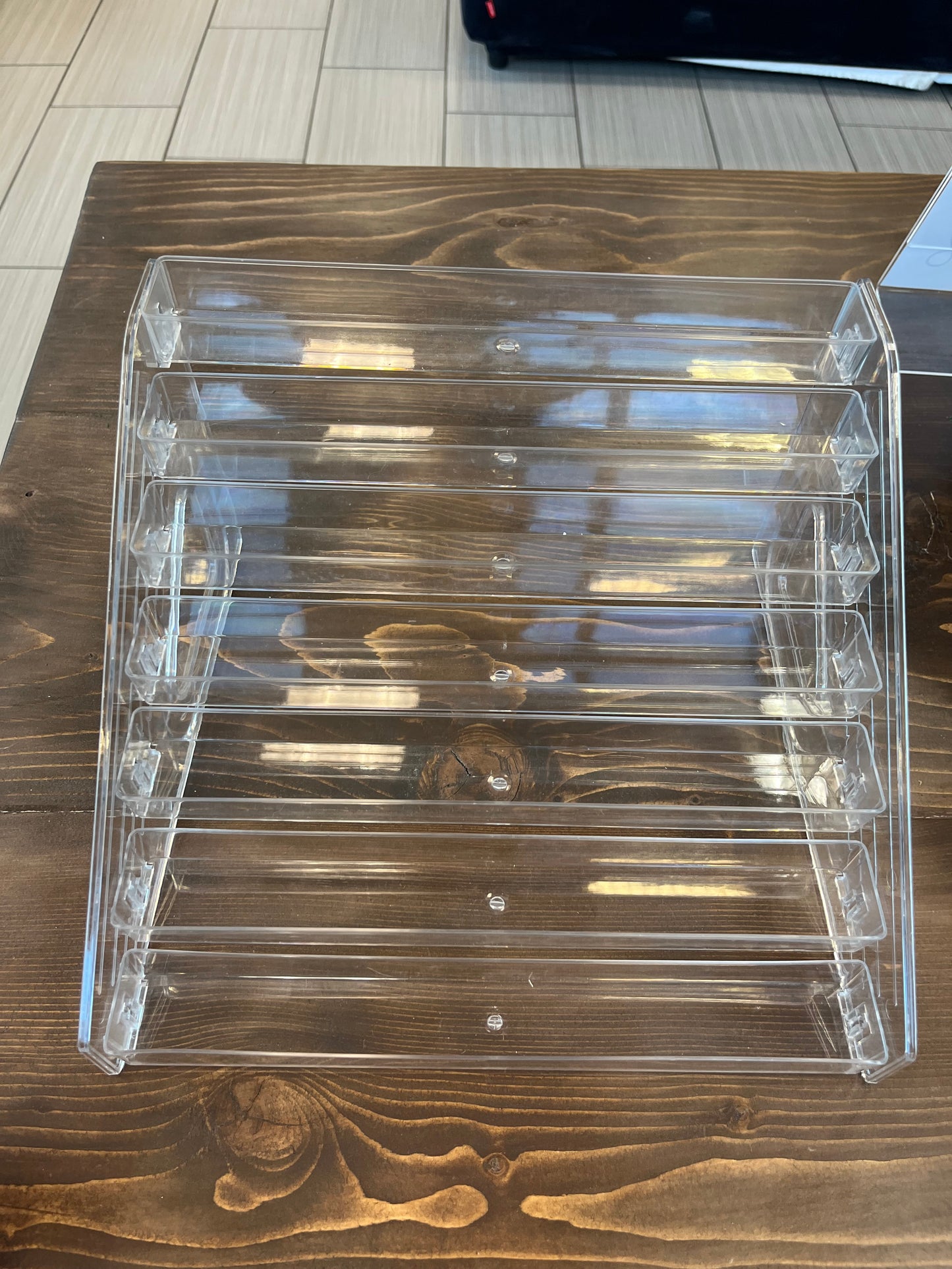 Acrylic Tiered Display Stands