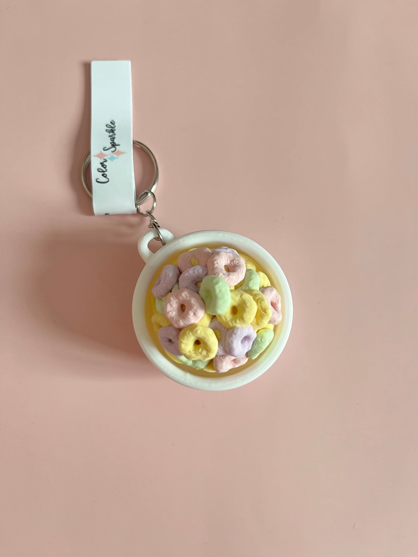 Fruit Loops Clicker Keychain