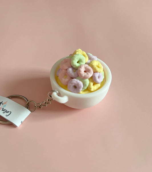 Fruit Loops Clicker Keychain