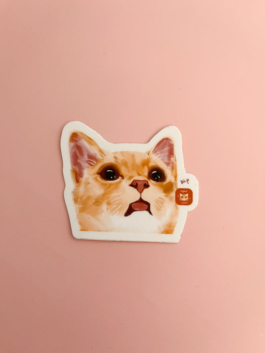 Blip Cat Sticker