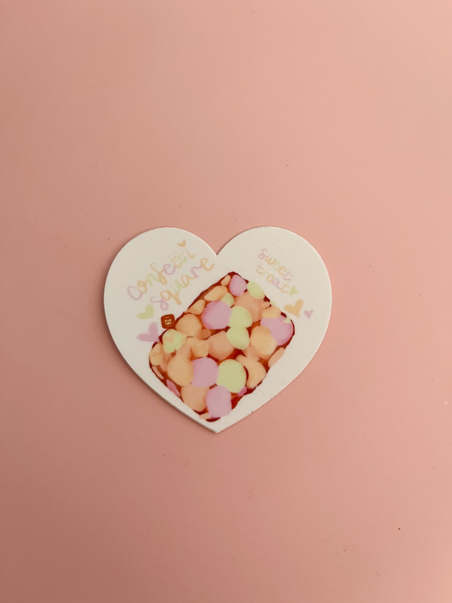 Confetti Square Sticker