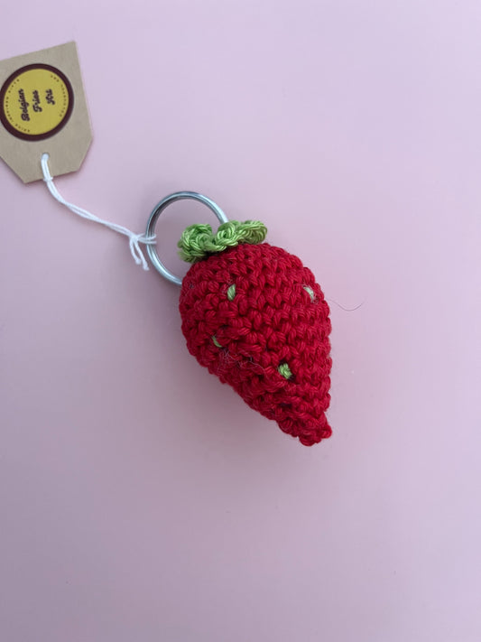 Strawberry Keychain