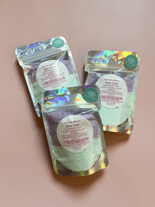 Surprise Earrings Fizzy Bubble Dust with Inside Out Earrings